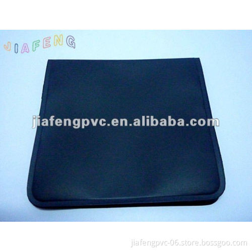 Frosted Black Mini EVA Bag with Flap